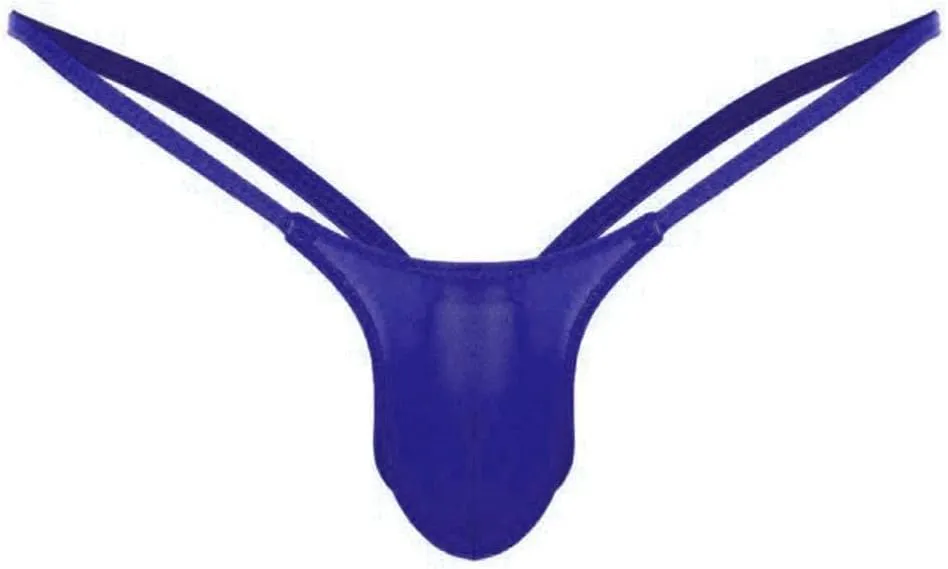 10 Pack Silky Bulge Pouch Briefs Men Ice Silk Low Rise Thong G-String Elephant Nose Sissy Panties Underpants Underwear