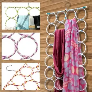 28 Holes Scarf Hanger