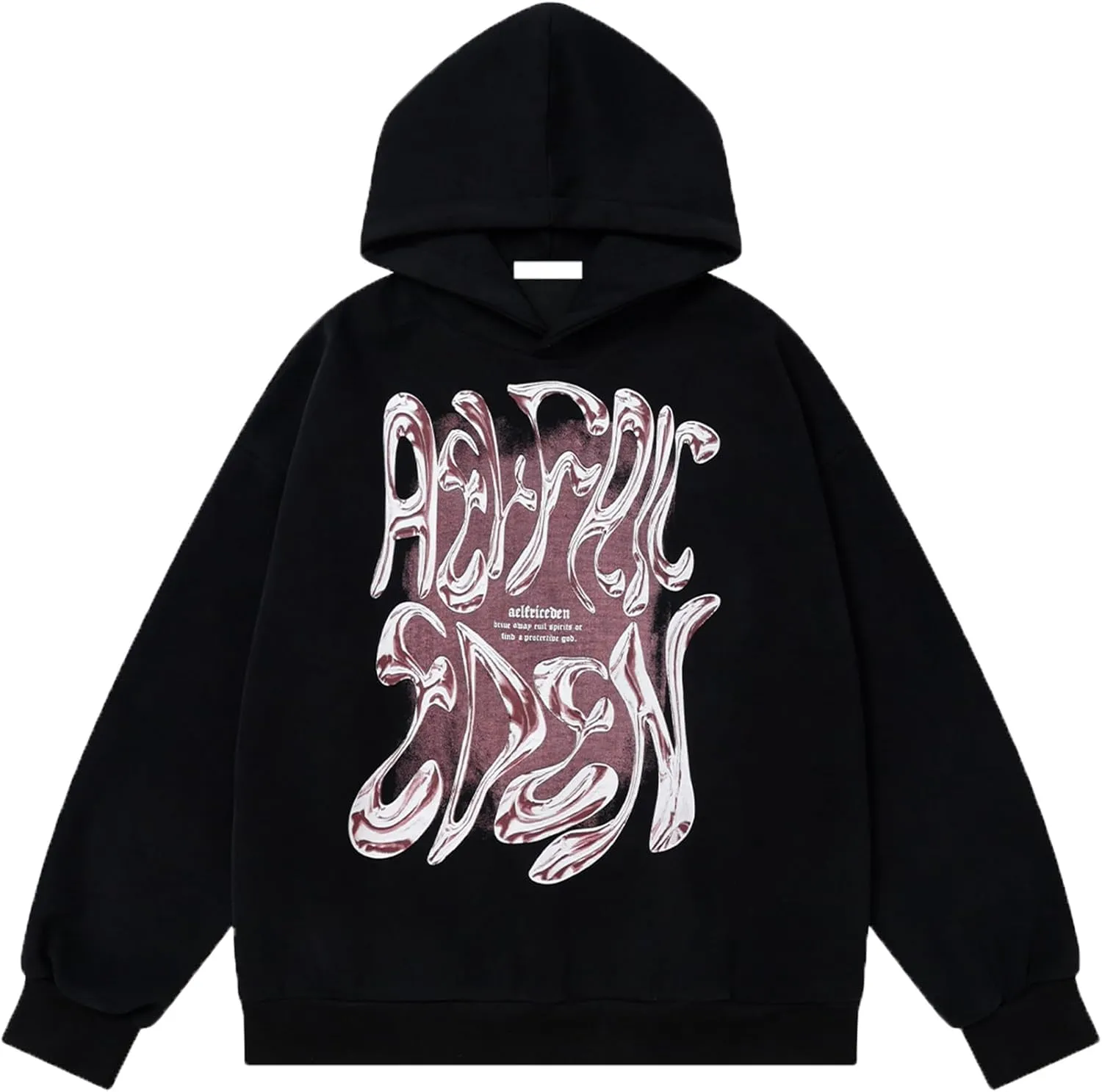 Aelfric Eden Womens Hoodies Oversized Graphic Hoodies Unisex Y2k Heavyweight Hoodie Pullover Trendy