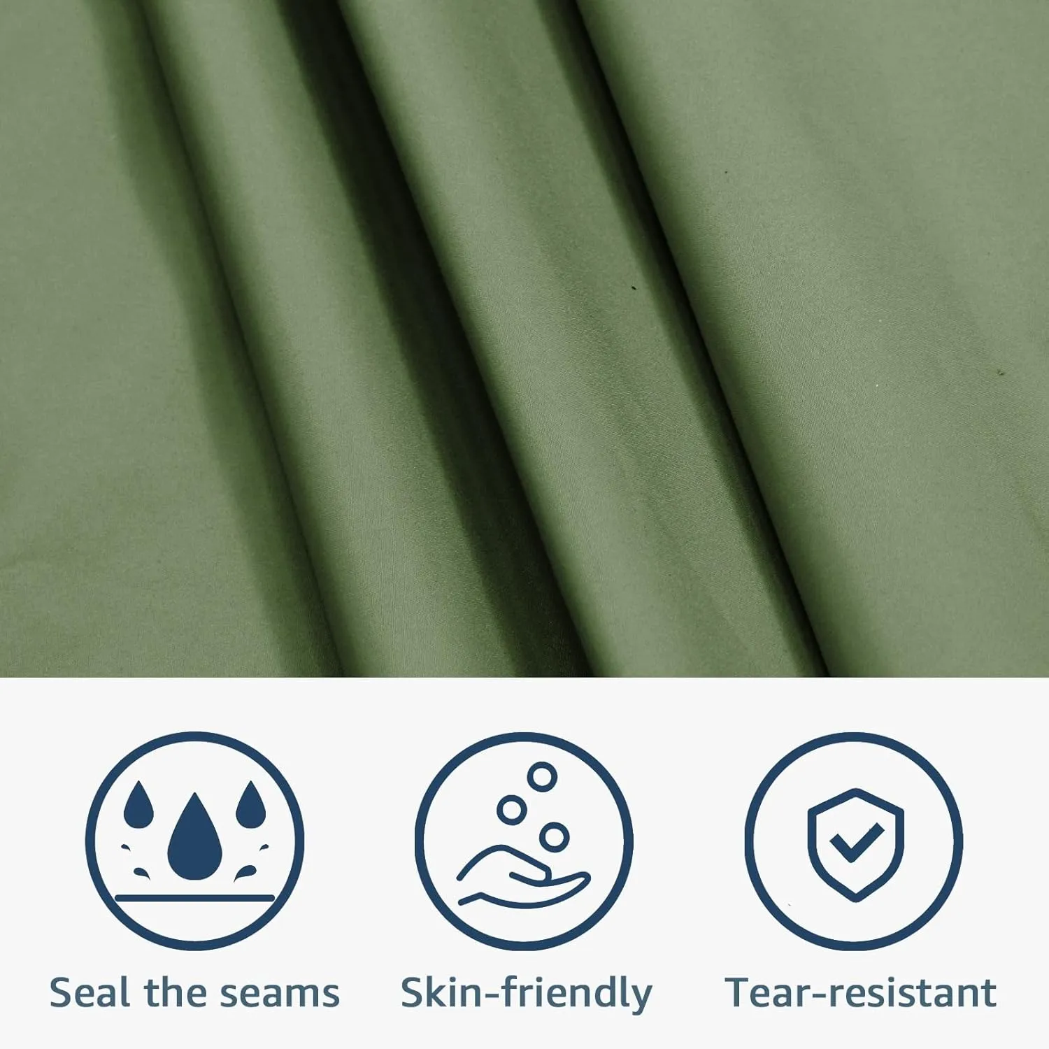 ANYOO Waterproof Rain Poncho for adults Lightweight Reusable Hiking Hooded Coat Jacket for Outdoor Activities
