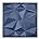 Art3d 3D Wall Panels Blue Diamond Design 12Pack Matt Blue