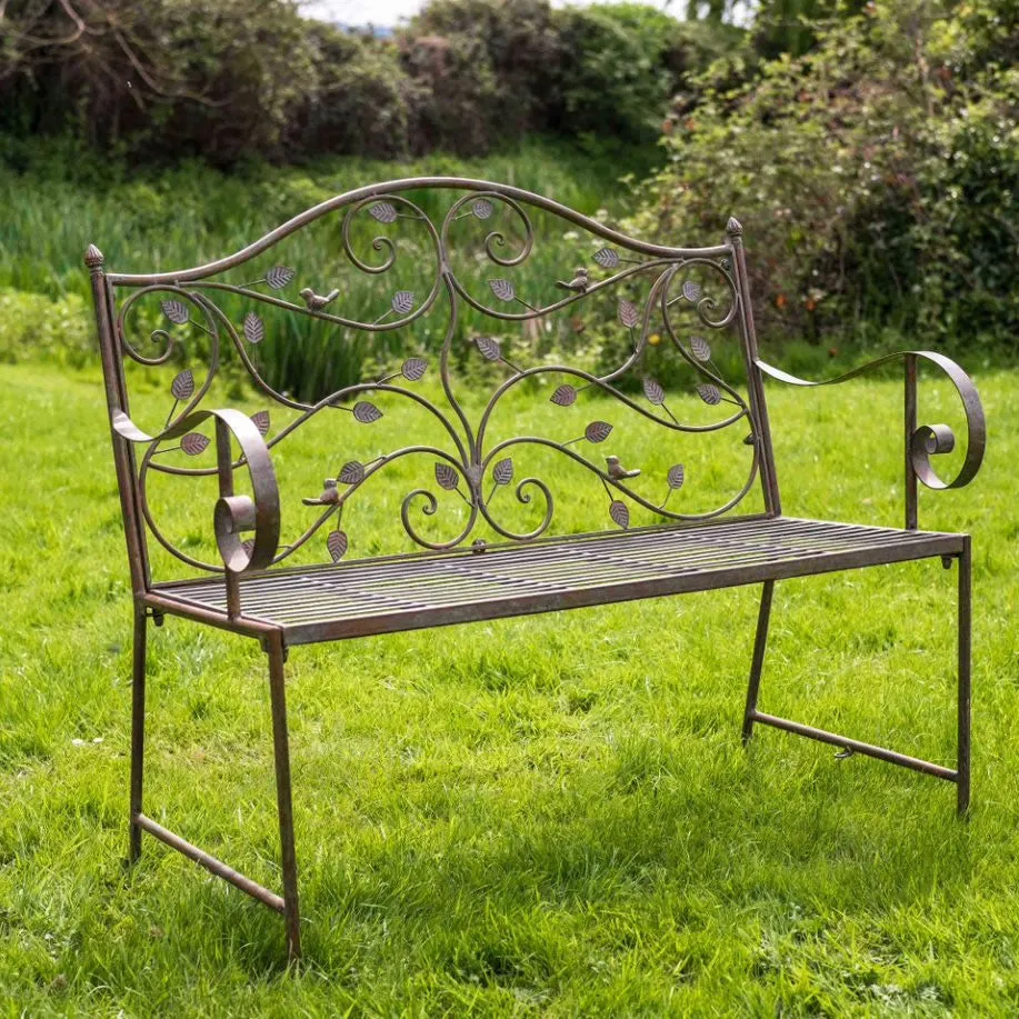 Ascalon Woodland Bench - 'Green Rust'