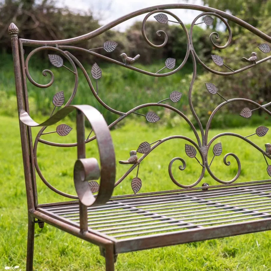 Ascalon Woodland Bench - 'Green Rust'