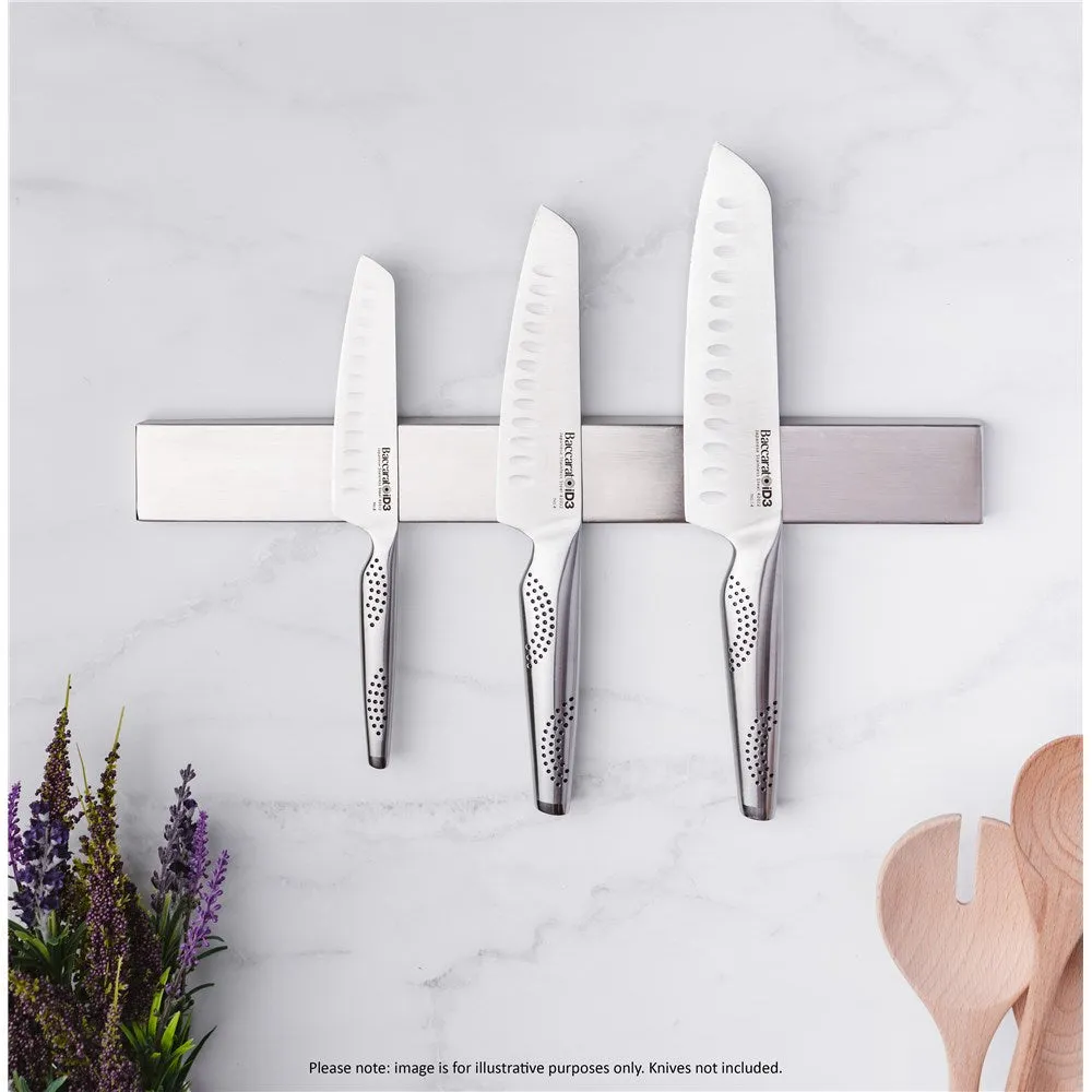 Baccarat iD3 Magnetic Stainless Steel Wall Mounted Knife Holder
