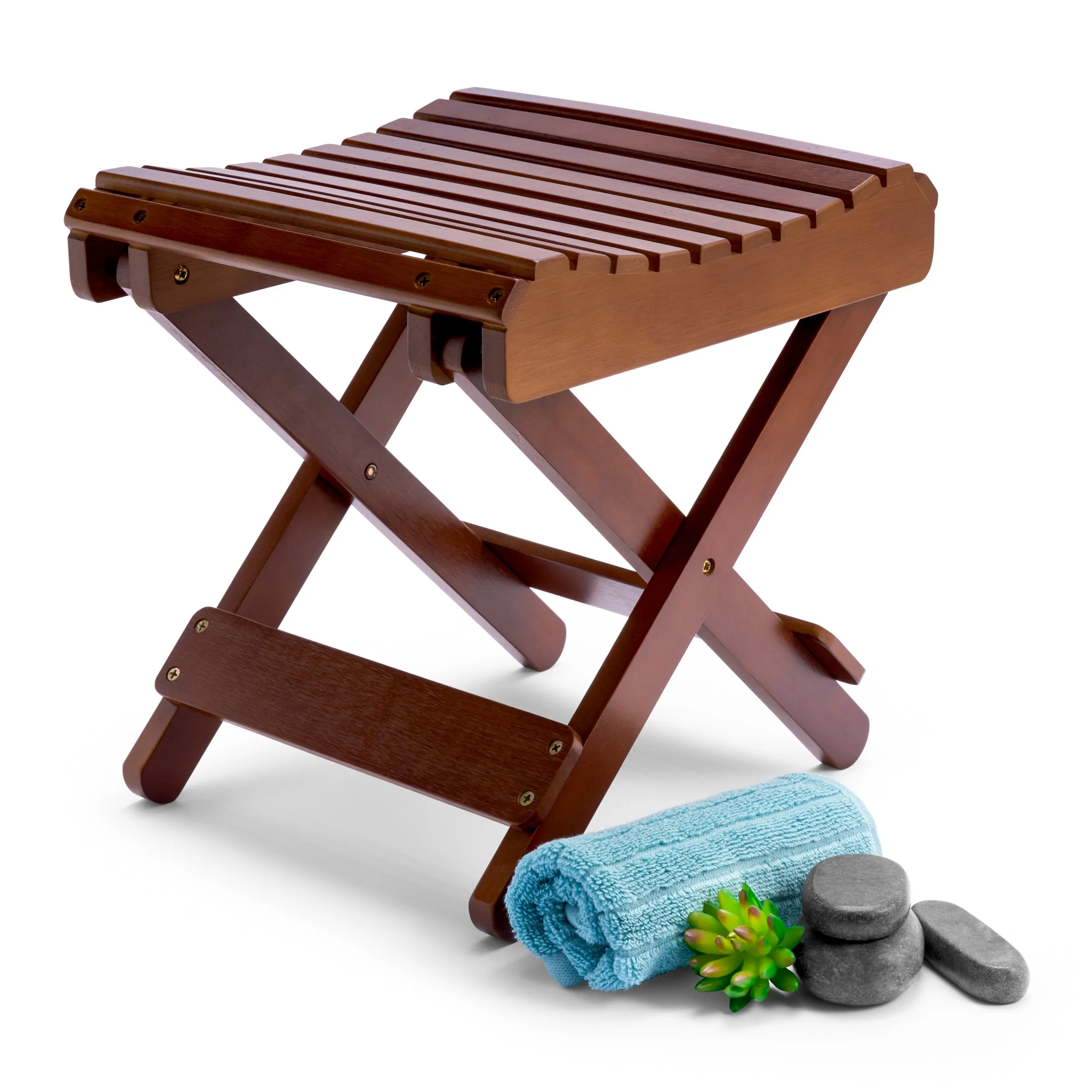 Bamboo Folding Stool