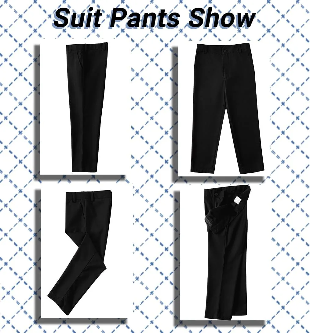 Boys Slim Fit Suits for Boy Suit Set Kids Dresswear for Formal Wedding