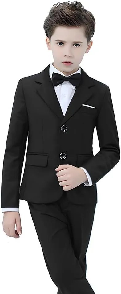 Boys Slim Fit Suits for Boy Suit Set Kids Dresswear for Formal Wedding