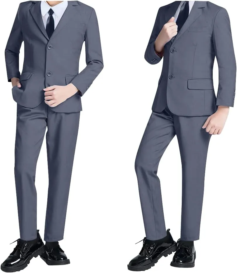 Boys Slim Fit Suits for Boy Suit Set Kids Dresswear for Formal Wedding
