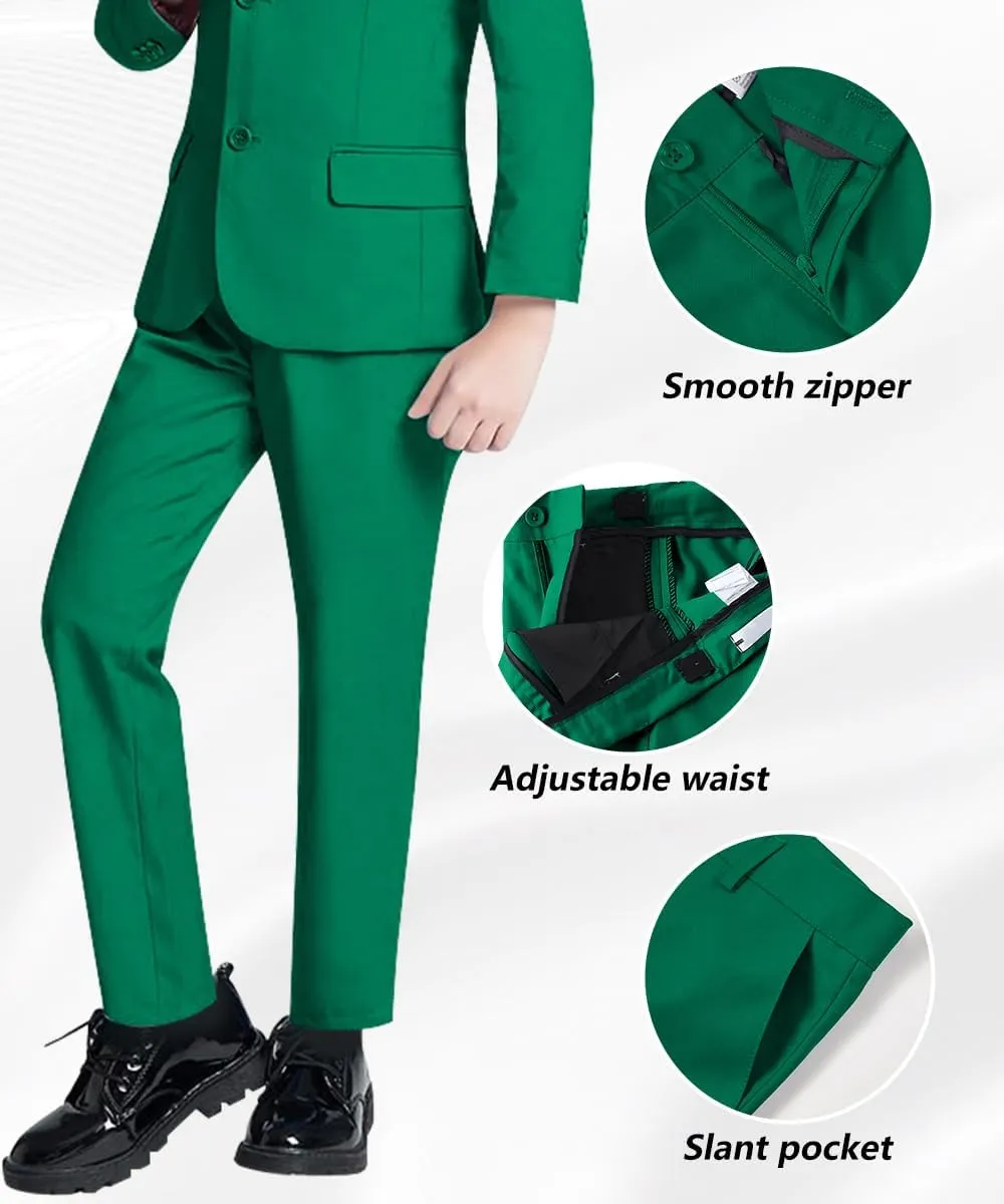 Boys Slim Fit Suits for Boy Suit Set Kids Dresswear for Formal Wedding