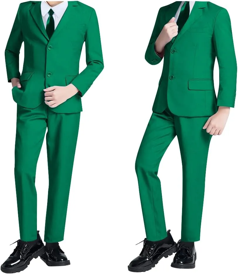 Boys Slim Fit Suits for Boy Suit Set Kids Dresswear for Formal Wedding