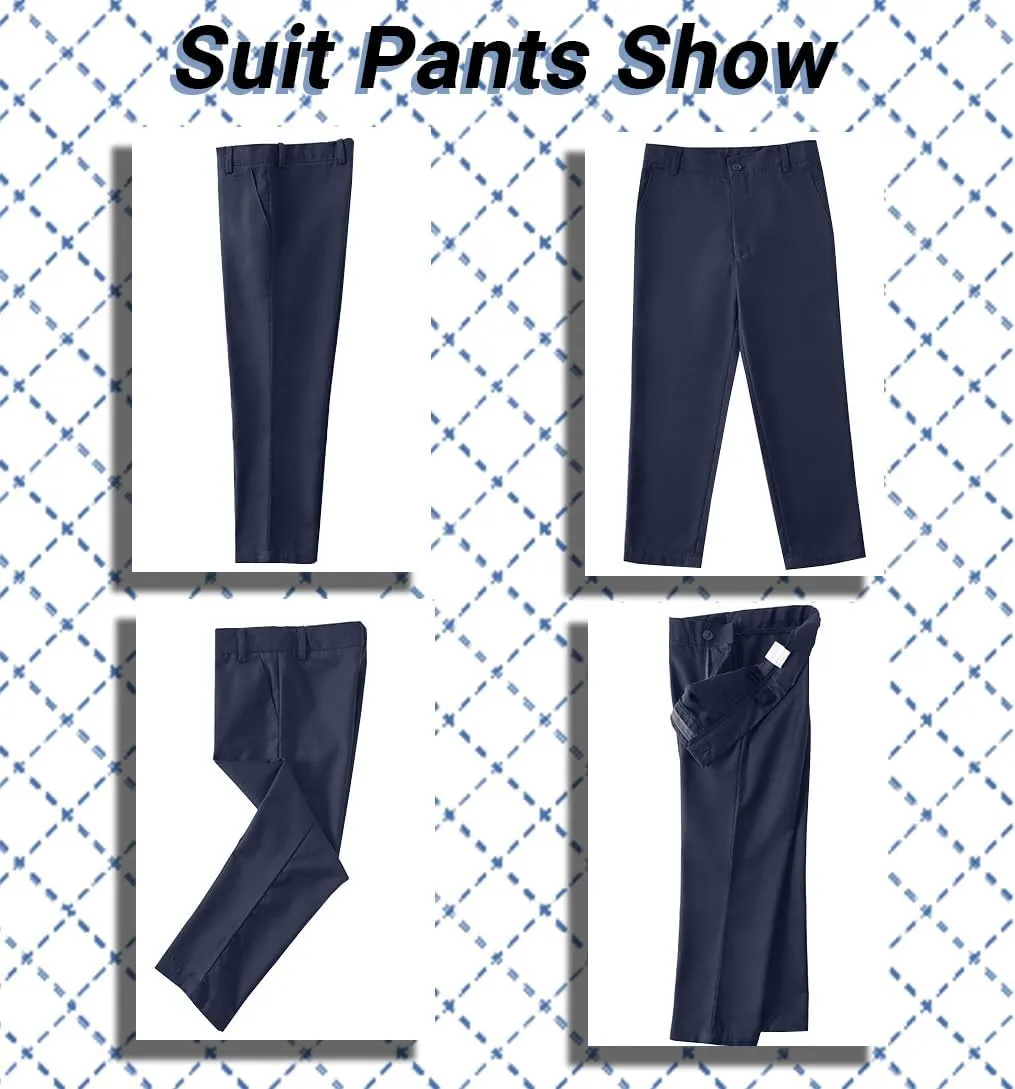 Boys Slim Fit Suits for Boy Suit Set Kids Dresswear for Formal Wedding