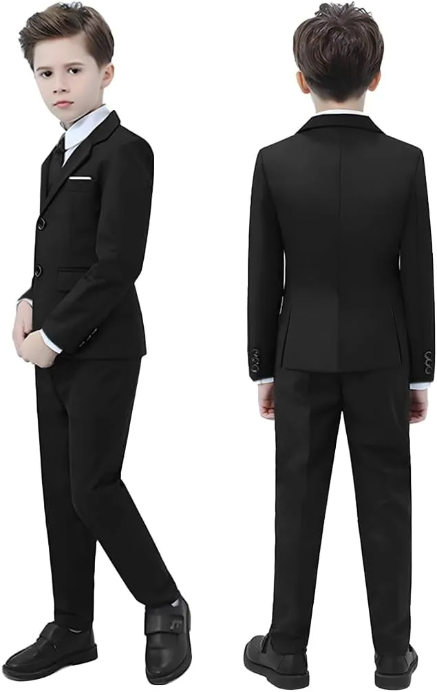 Boys Slim Fit Suits for Boy Suit Set Kids Dresswear for Formal Wedding