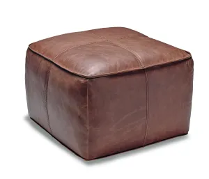 Brock Brown Ottoman