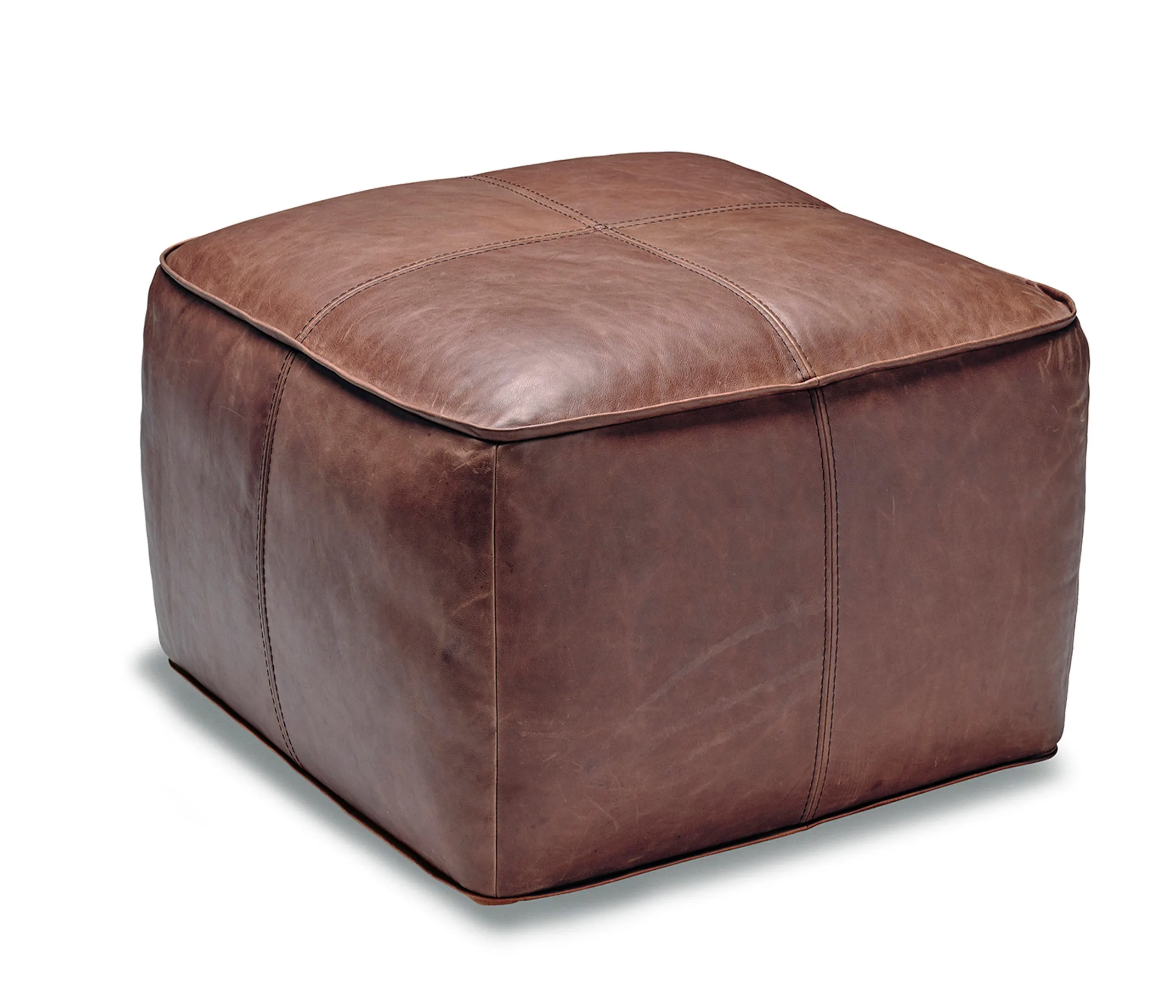 Brock Brown Ottoman
