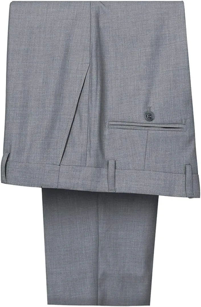 Cloudstyle Men's 2-Piece Suits Slim Fit 2 Button Dress Suit Jacket Blazer & Pants Set