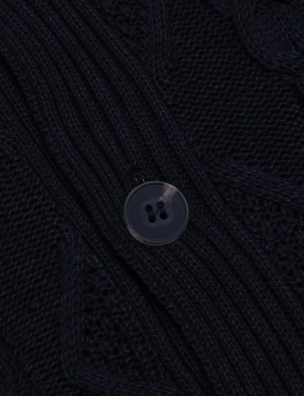 COOFANDY Mens Shawl Collar Cardigan Sweater Slim Fit Button Down Cable Knitted Sweater with Pockets