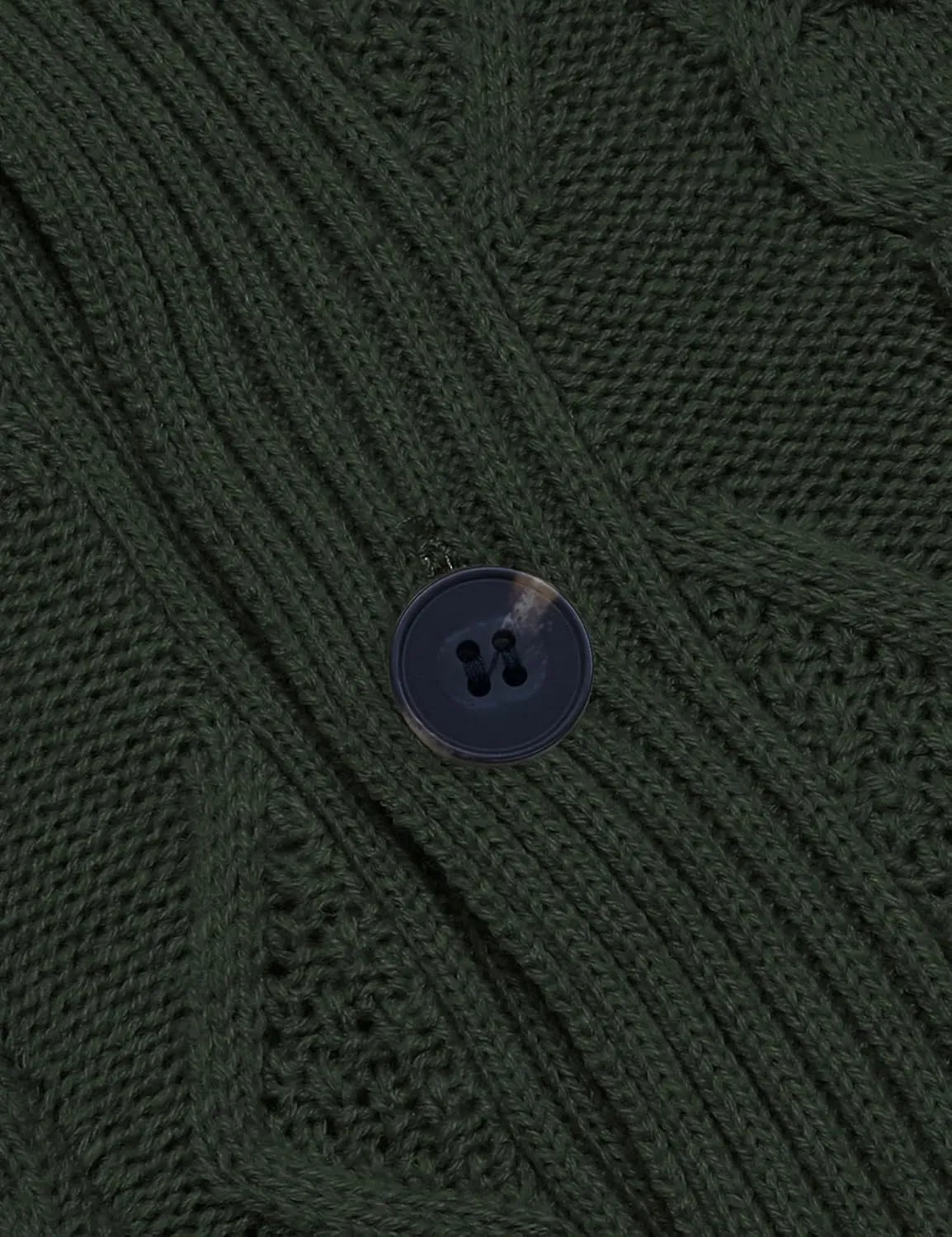 COOFANDY Mens Shawl Collar Cardigan Sweater Slim Fit Button Down Cable Knitted Sweater with Pockets
