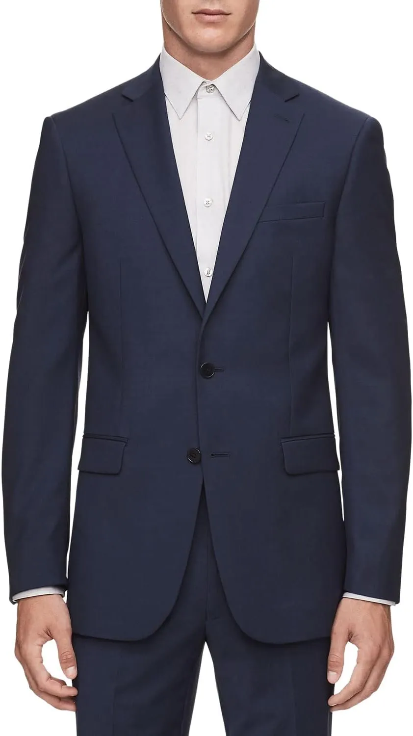 DKNY Men's Modern Fit High-Performance Suit Separates | Dress Suit for Men |