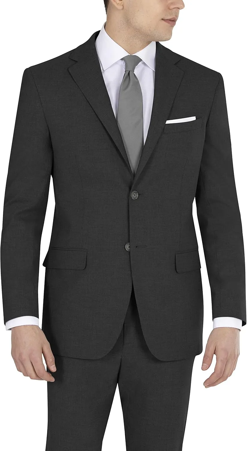 DKNY Men's Modern Fit High-Performance Suit Separates | Dress Suit for Men |