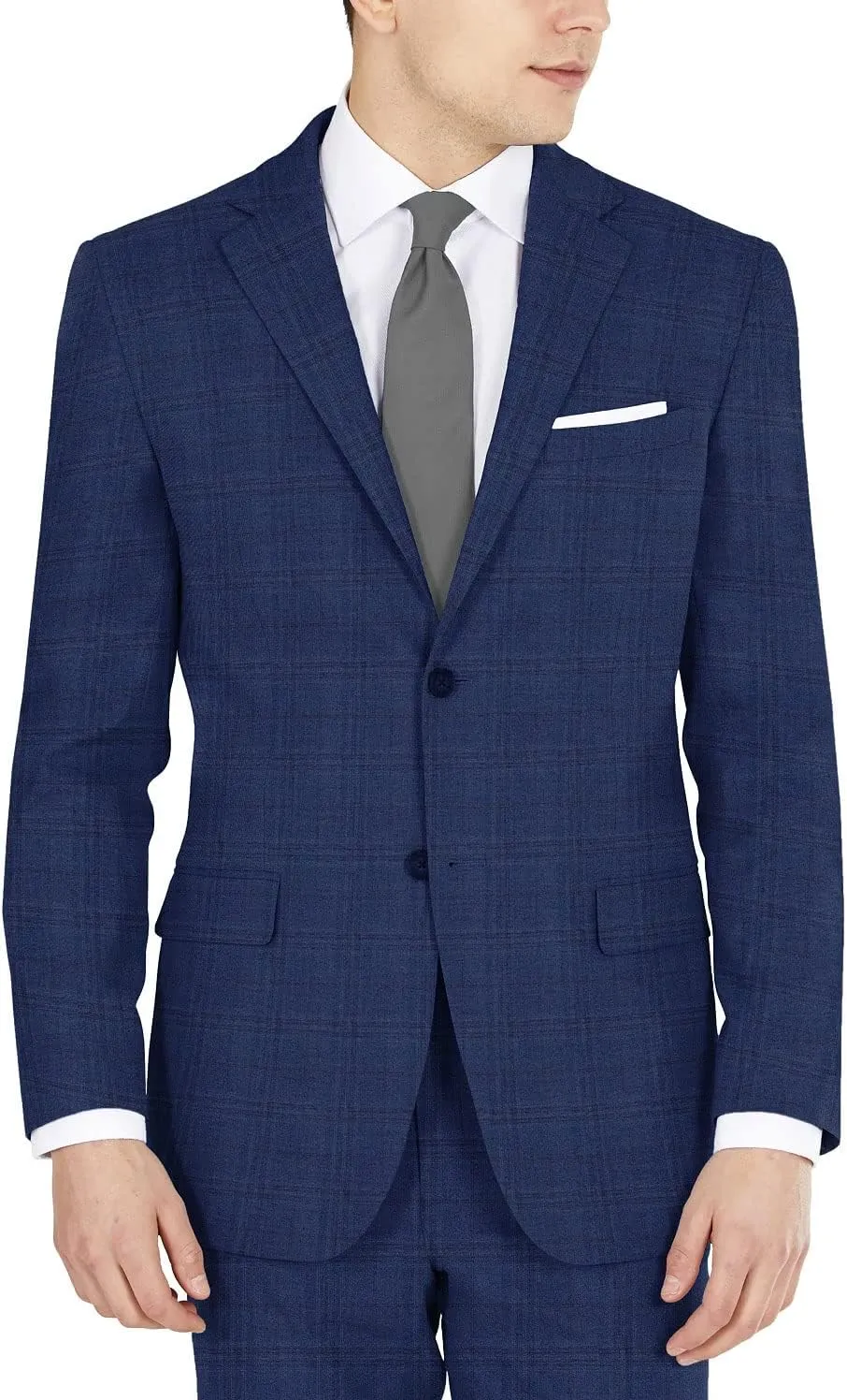 DKNY Men's Modern Fit High-Performance Suit Separates | Dress Suit for Men |