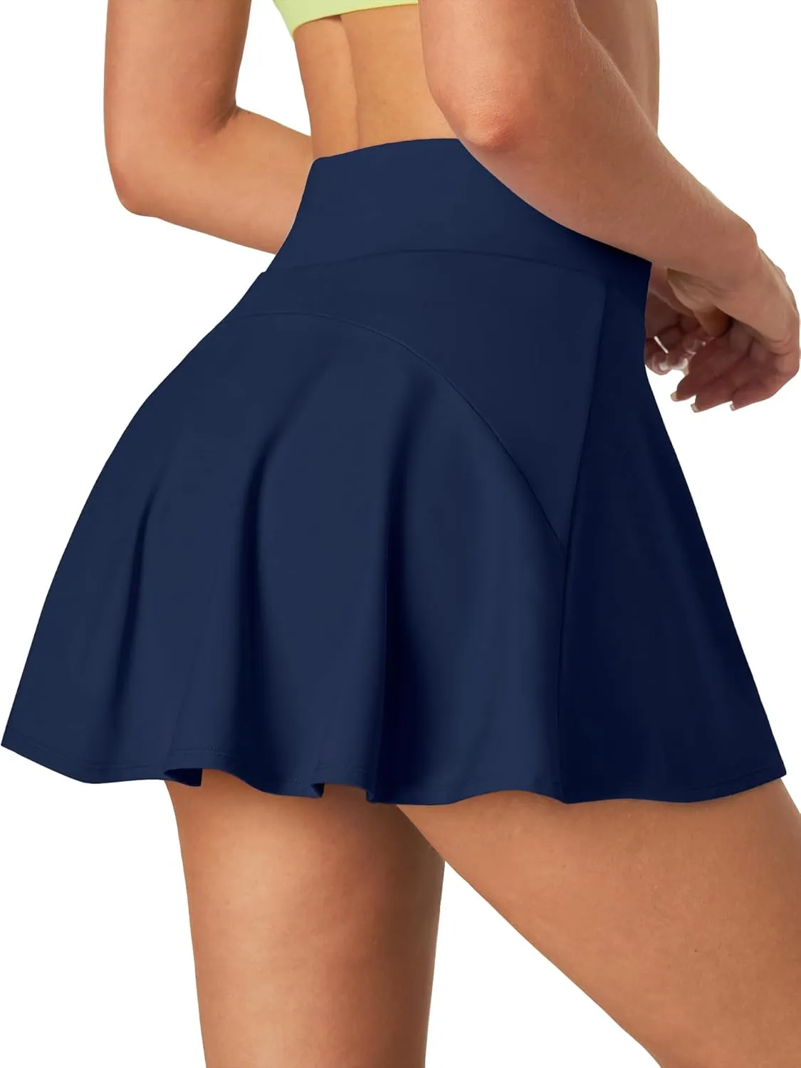 Ewedoos Womens Tennis Skirt with Shorts Underneath Pleated Tennis Skirts for Women Golf Athletic Skorts with Pockets