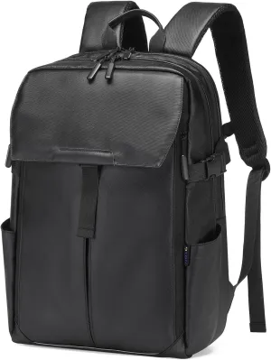 Expandable Laptop Backpack for Men & Women - Business, Travel & Gym Bag with Ball Compartment, Water-Resistant