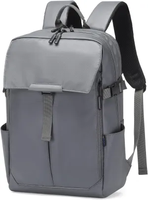 Expandable Laptop Backpack for Men & Women - Business, Travel & Gym Bag with Ball Compartment, Water-Resistant