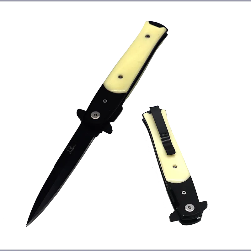 Falcon 8 3/4" Ivory Spring Assisted Knife