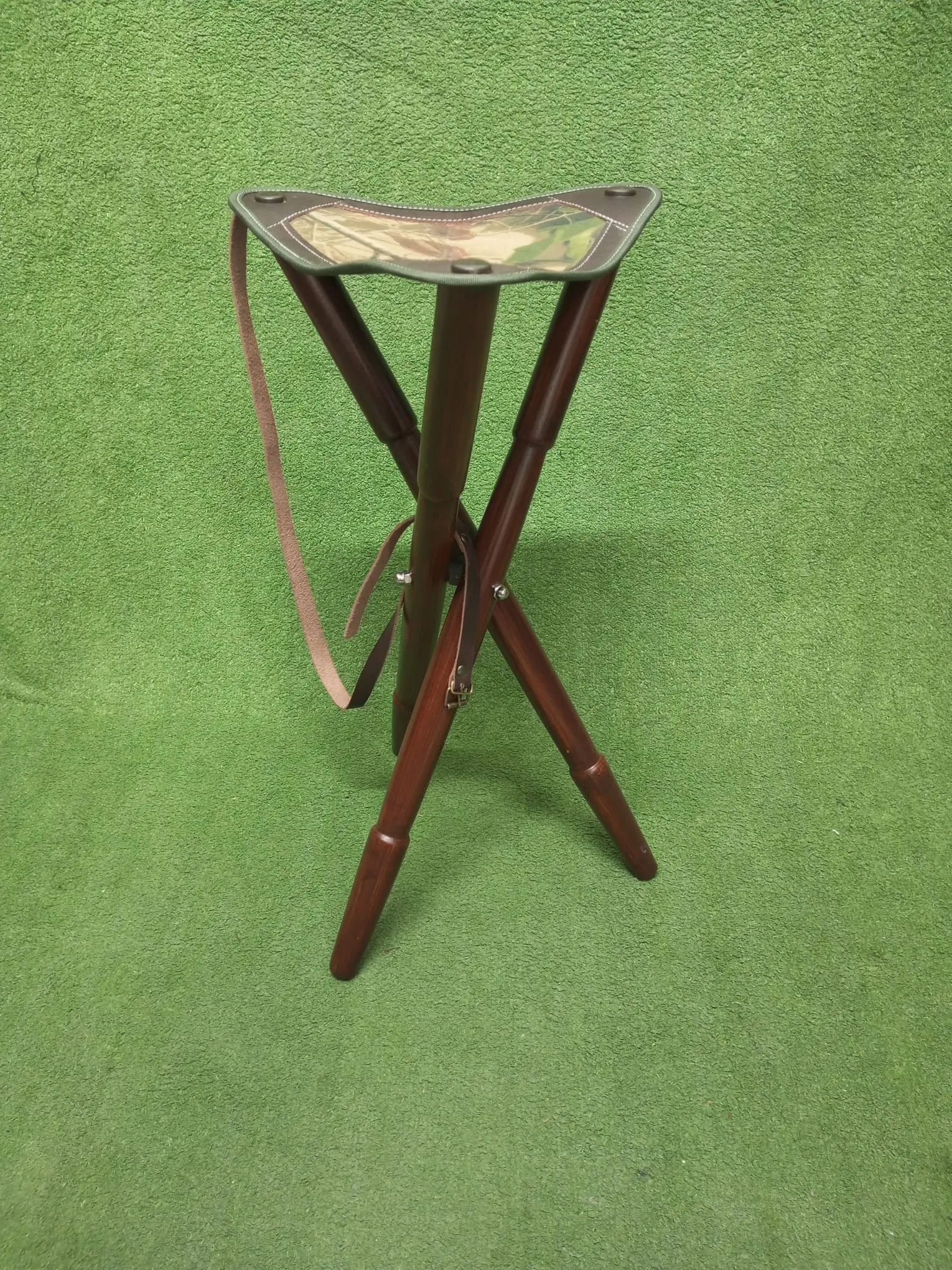 Foldable Tripod Camping Stool with Cordura Seat