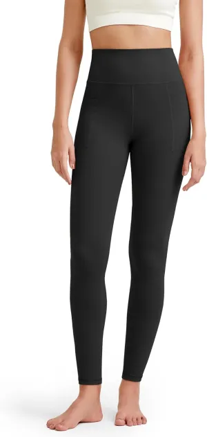 G4Free Barefeel Yoga Leggings for Women High Waisted Yoga Pants with Pockets Soft Workout Athletic Gym Pants 20" 25"/27"/29"