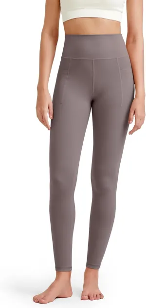 G4Free Barefeel Yoga Leggings for Women High Waisted Yoga Pants with Pockets Soft Workout Athletic Gym Pants 20" 25"/27"/29"