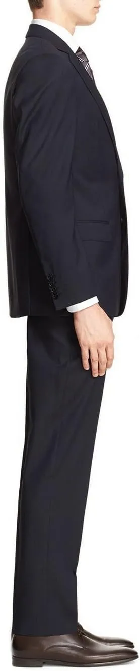GN Luciano Men's 2 Button Modern Fit Two Piece Suit Pinstripe Jacket Pant