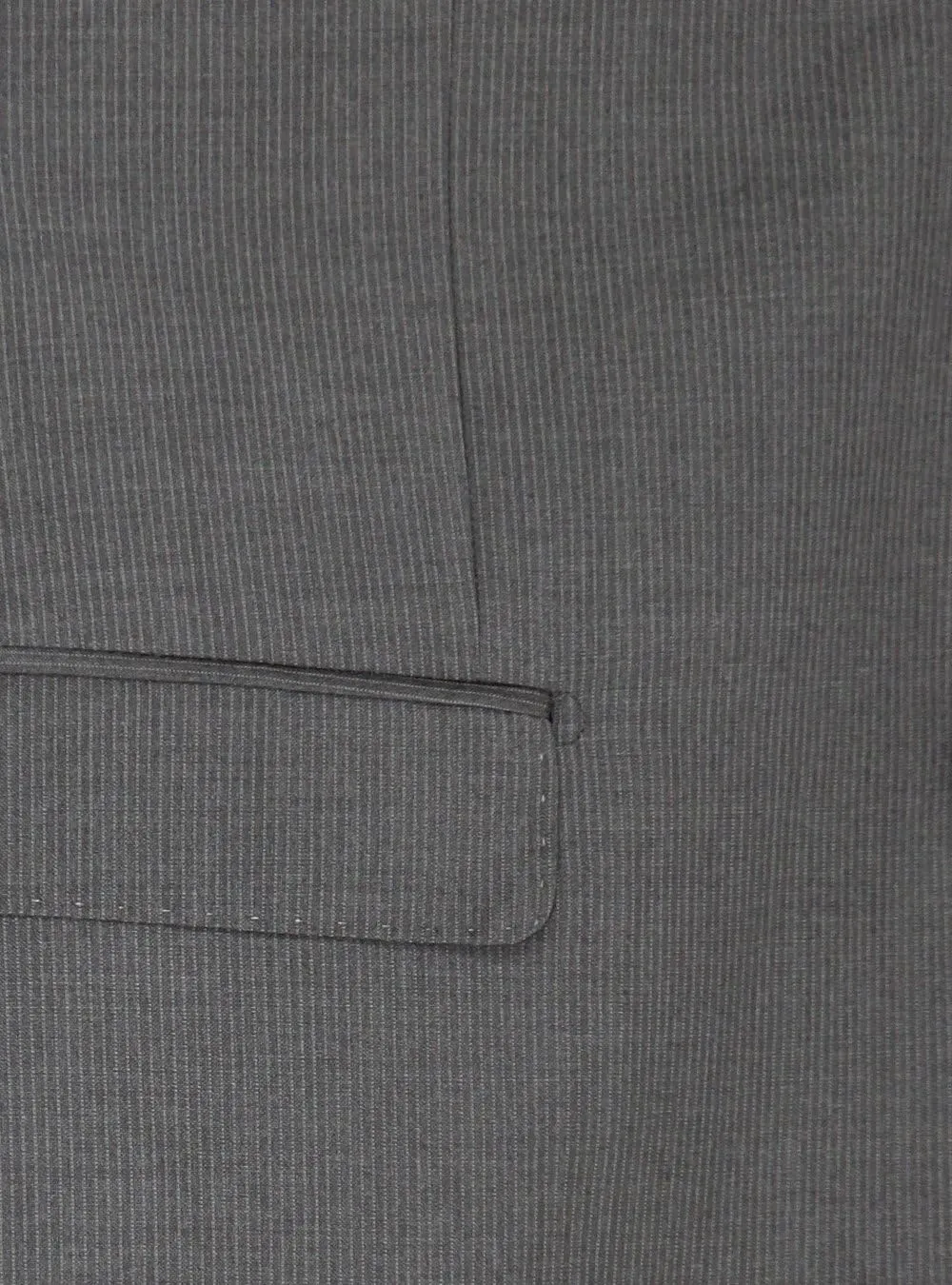 GN Luciano Men's Two Button Pinstripe Modern Fit Suit 2 Piece Jacket Pant
