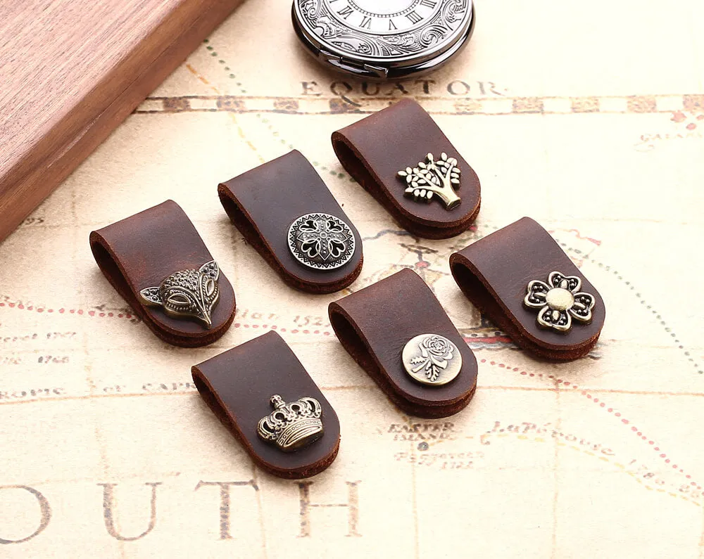 Handmade Leather Cable Ties/Cable Organizer for iPhone