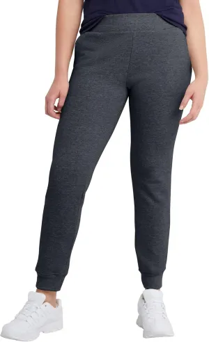 Hanes Women's Ecosmart Joggers, Midweight Cotton-Blend Fleece Sweatpants For Women