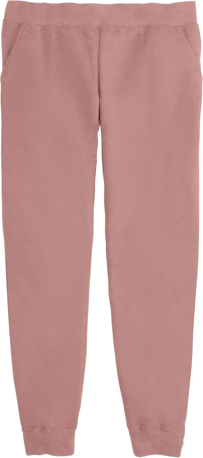 Hanes Women's Ecosmart Joggers, Midweight Cotton-Blend Fleece Sweatpants For Women