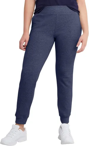 Hanes Women's Ecosmart Joggers, Midweight Cotton-Blend Fleece Sweatpants For Women