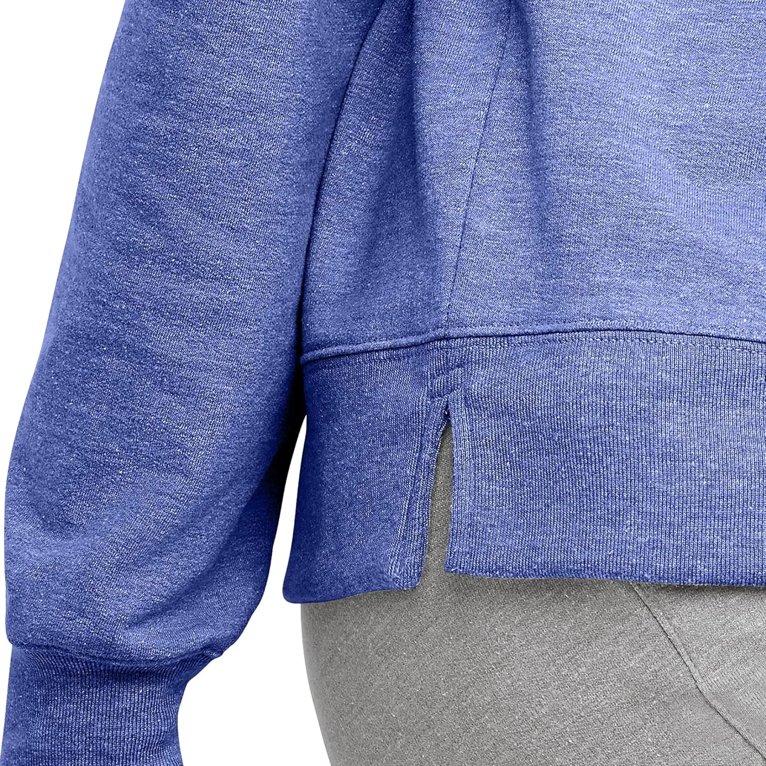 Hanes Women's Originals French Terry, Lightweight Fleece Pullover Sweatshirt, Available in Plus