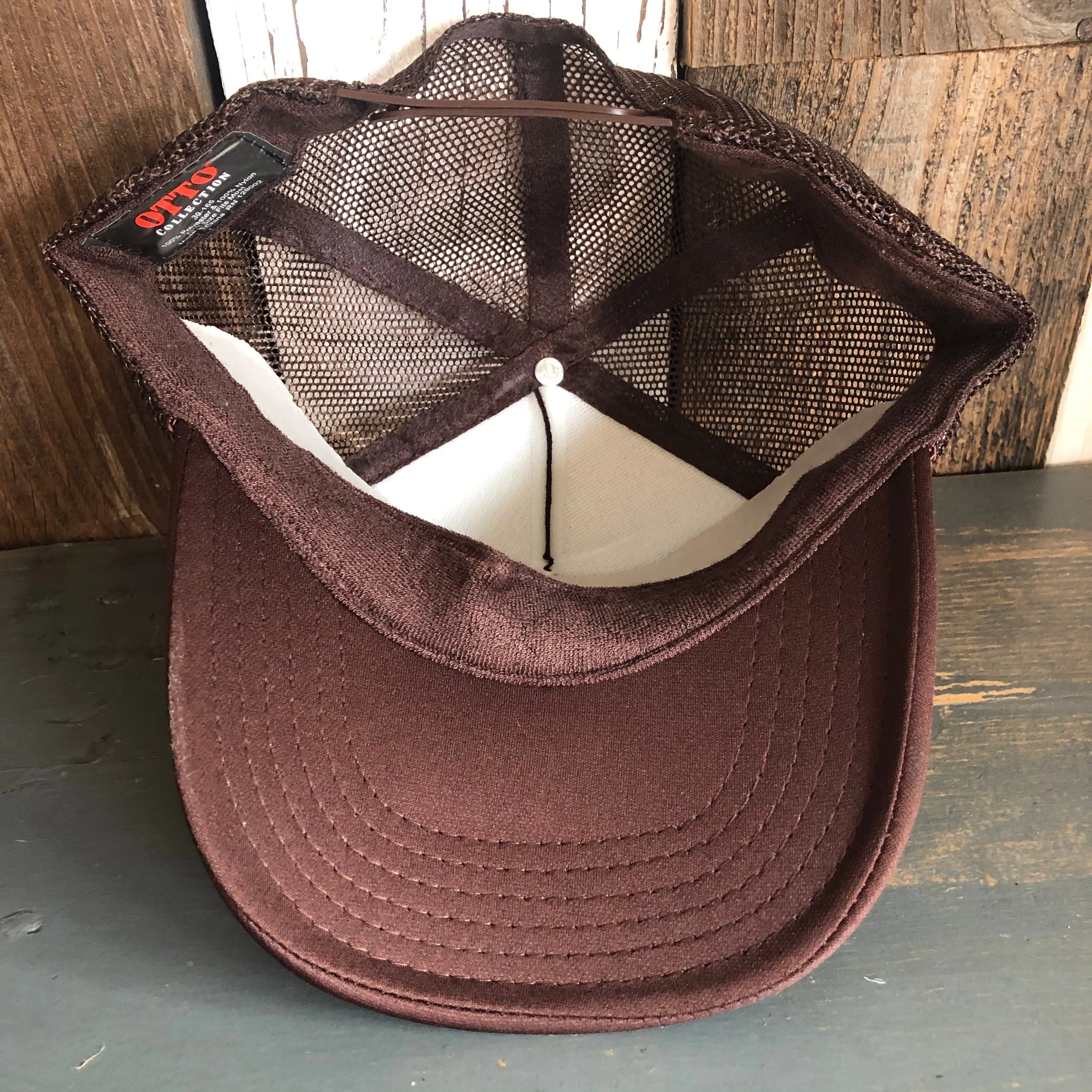 Hermosa Beach Hermosa Beach GOLF CARTS & YOGA PANTS High Crown Trucker Hat - Brown