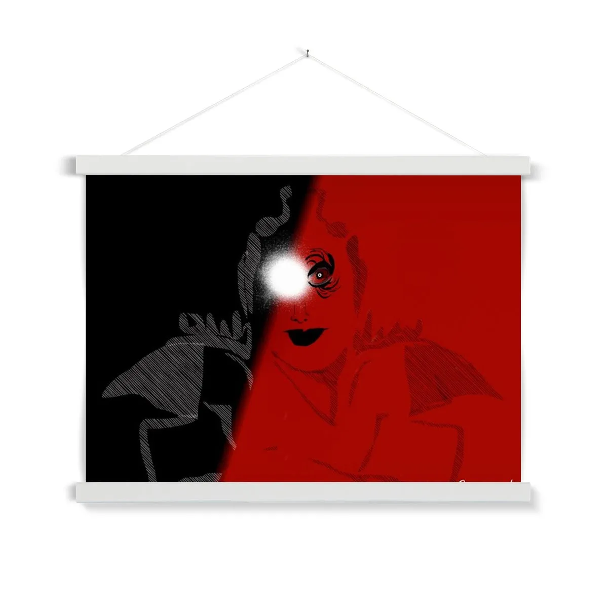 I See You Fine Art Print with Hanger