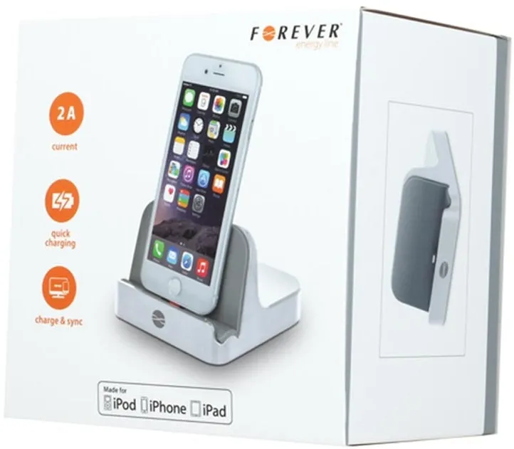 iPhone / iPad Docking Station & Fast Charger with Lightning Connection