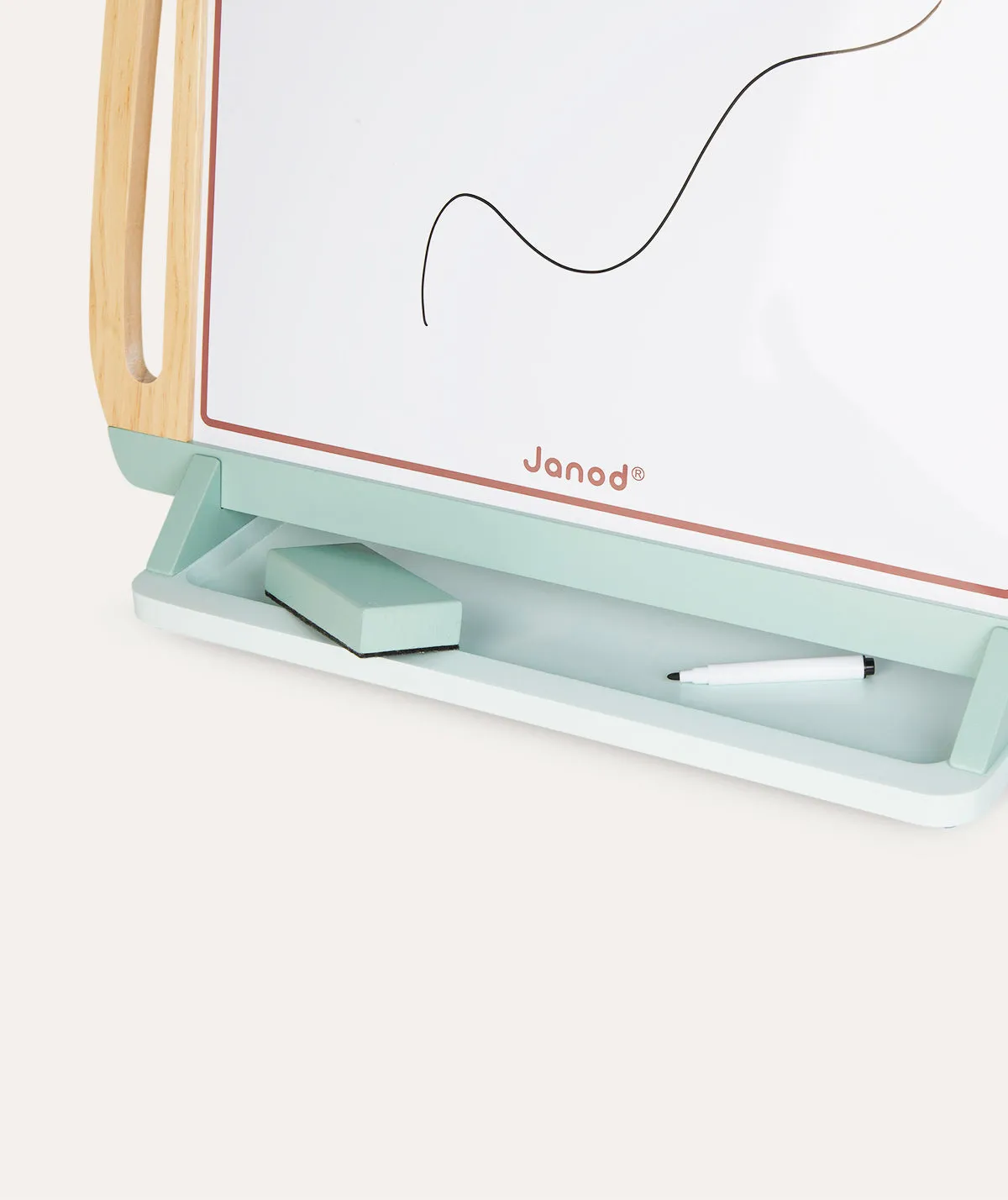 Janod White And Blackboard Table