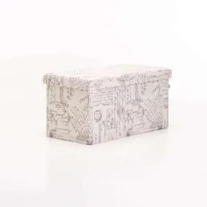 KIA FABRIC DOUBLE OTTOMAN
