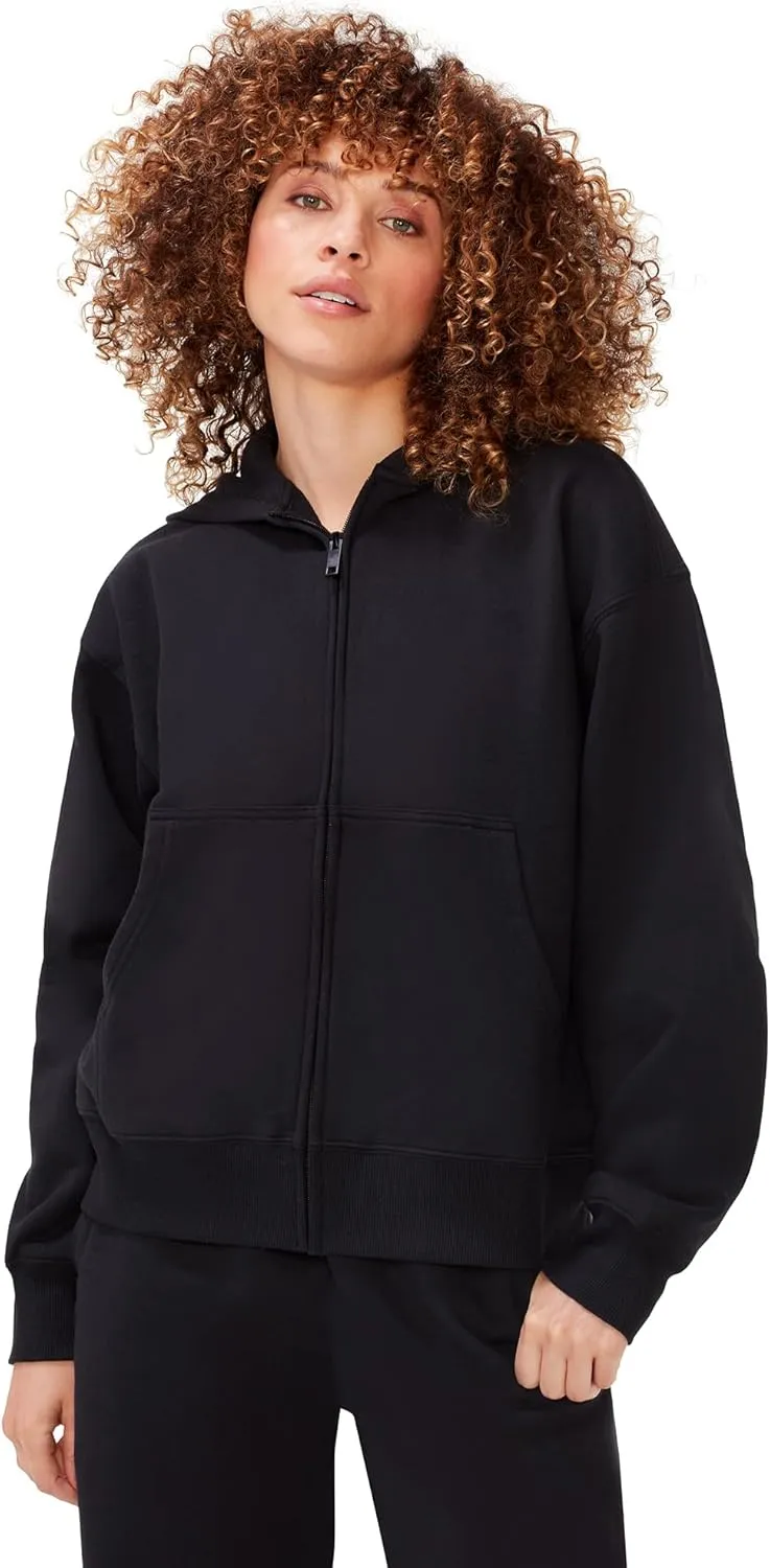 KUT & SO Womens Sweatsuits  Oversized Track Suit 2-Piece Set Includes Zip Hoodie and High-Rise Sweatpants