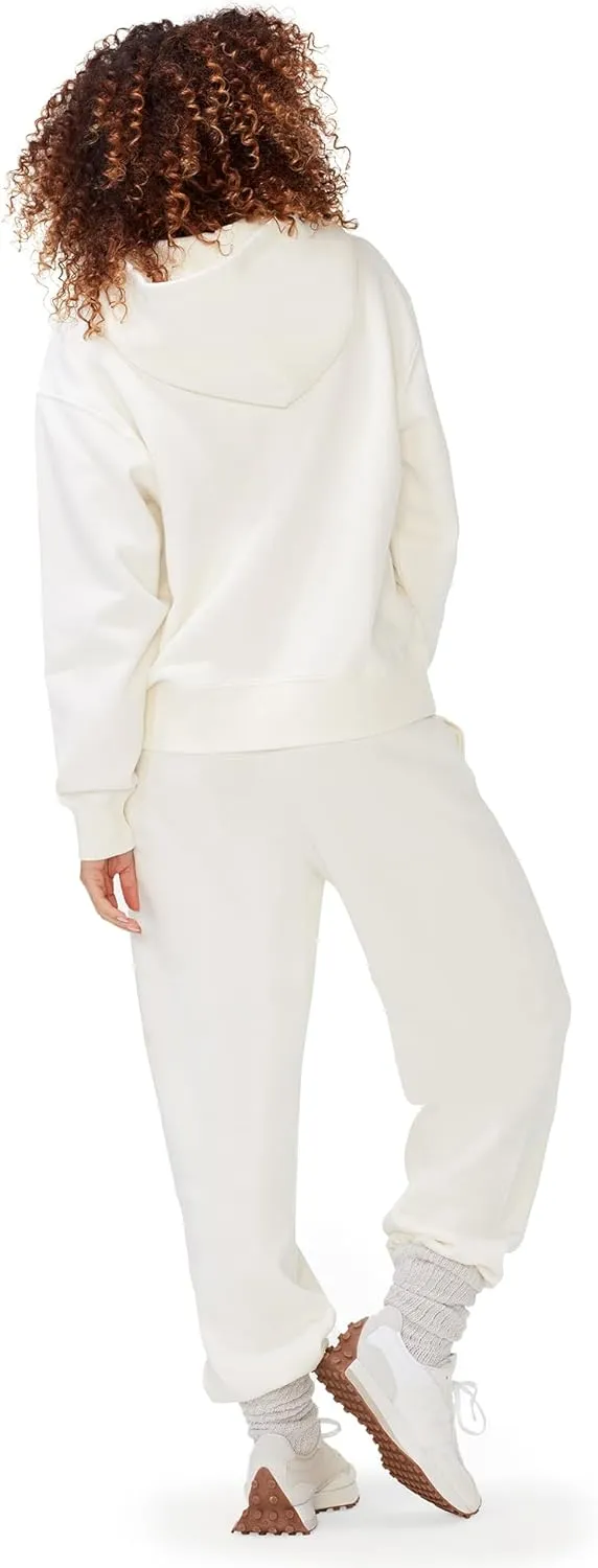 KUT & SO Womens Sweatsuits  Oversized Track Suit 2-Piece Set Includes Zip Hoodie and High-Rise Sweatpants