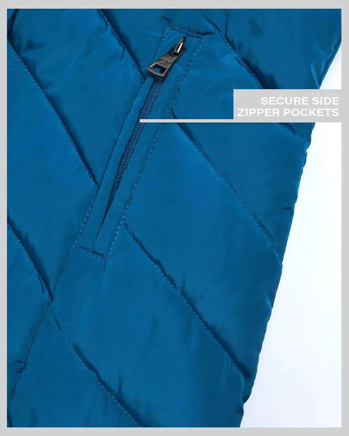 Madden Girl Women's Maxi Puffer Jacket - Long Quilted Puffer Coat (Sizes: S-3X)