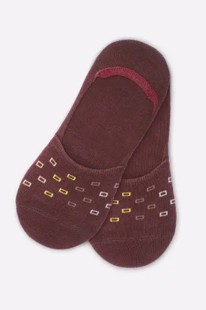 Maroon Hidden Socks