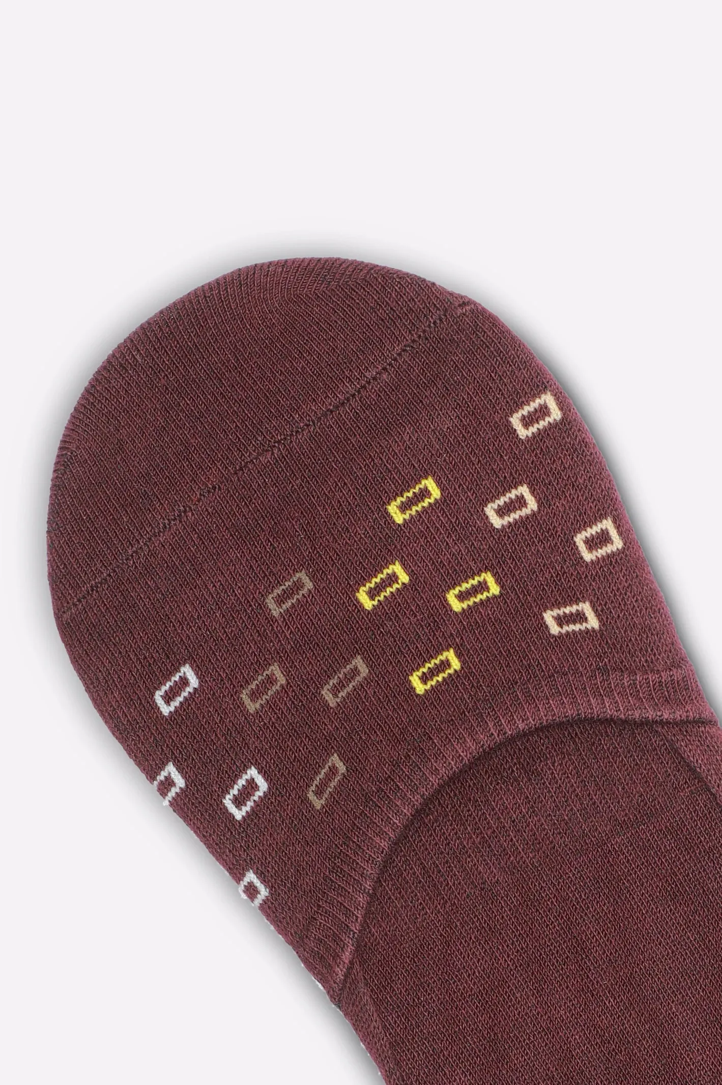 Maroon Hidden Socks