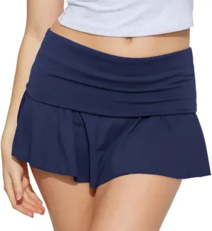 Maylrvjv Tennis Skirt for Women Athletic Golf Skorts Skirt Lightweight Running Workout Skirt