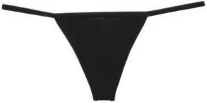 Men's Pouch Bikini Thong Mini Brief Solid Rope Sexy Gay Underwear Male Rope String Pants Thin Strap Thongs Briefs